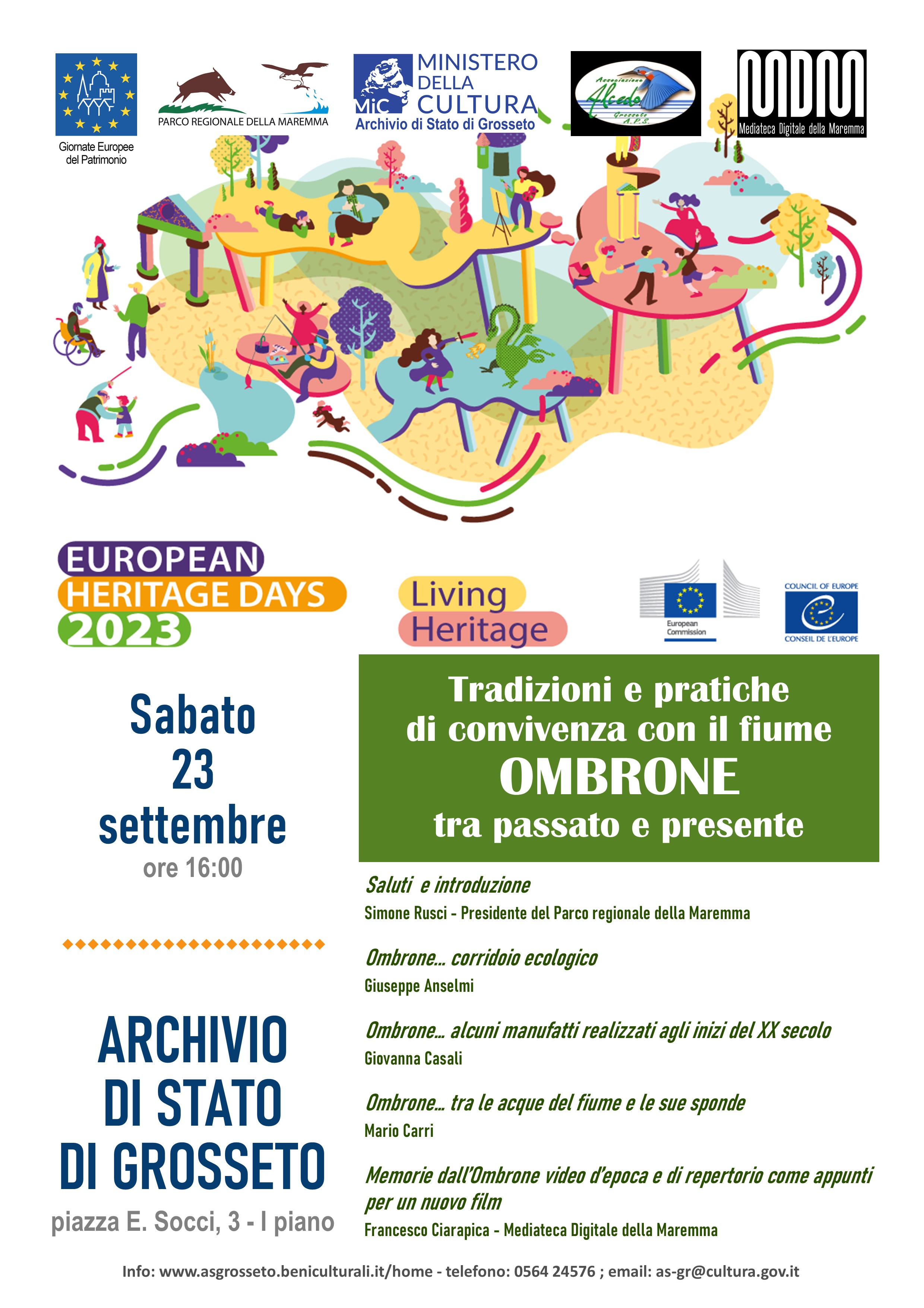 Tradizioni e pratiche di convivenza con il fiume Ombrone tra passato e presente